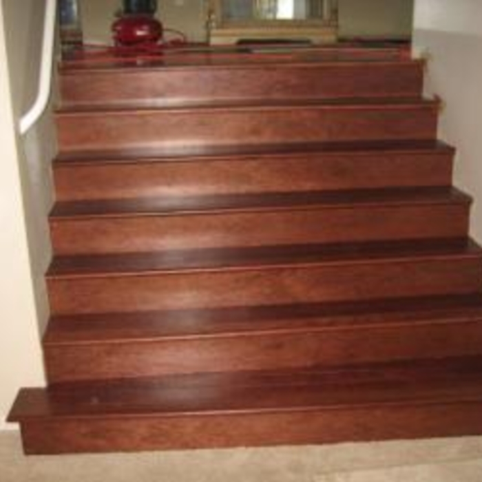Refinished Stairs