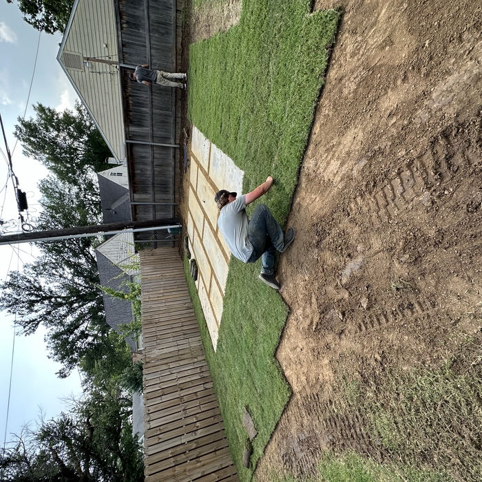 Laying Sod