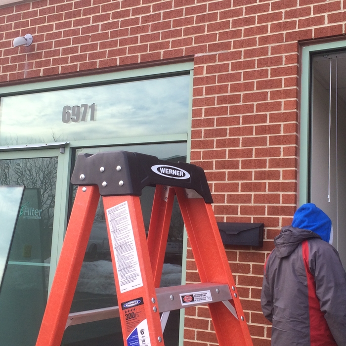 commercial store front glass door