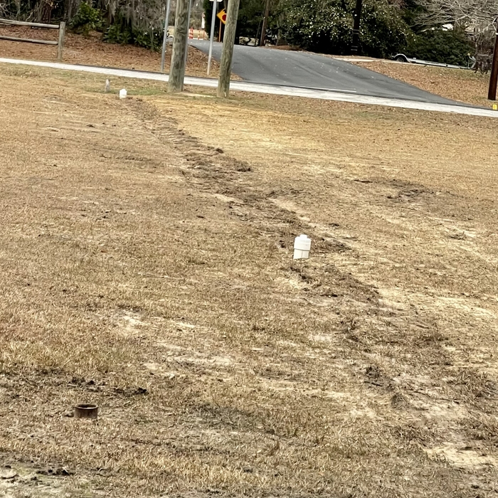excavating, removing &amp; replacing old lines