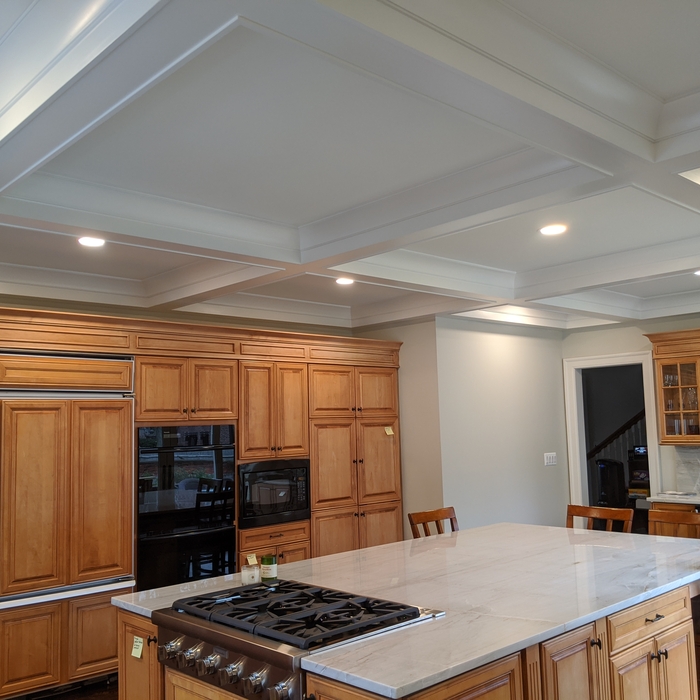 Wall of cabinets