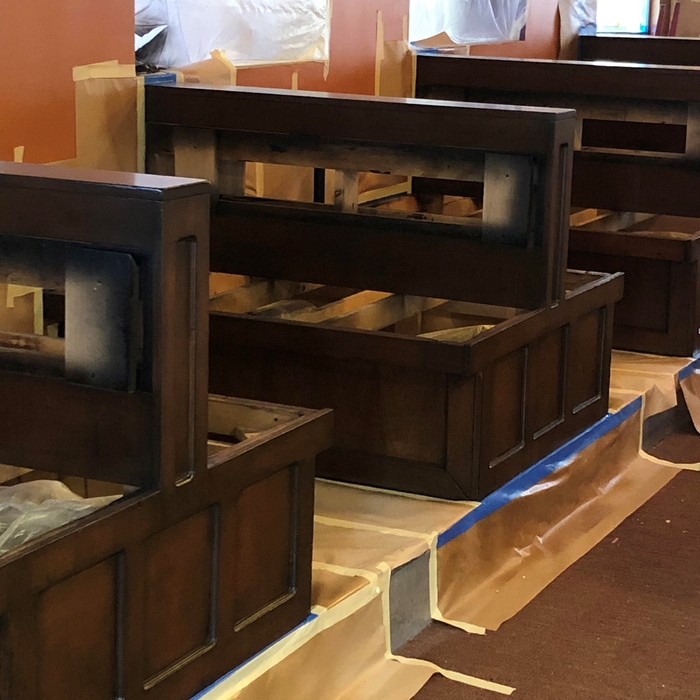 Wood gel stain