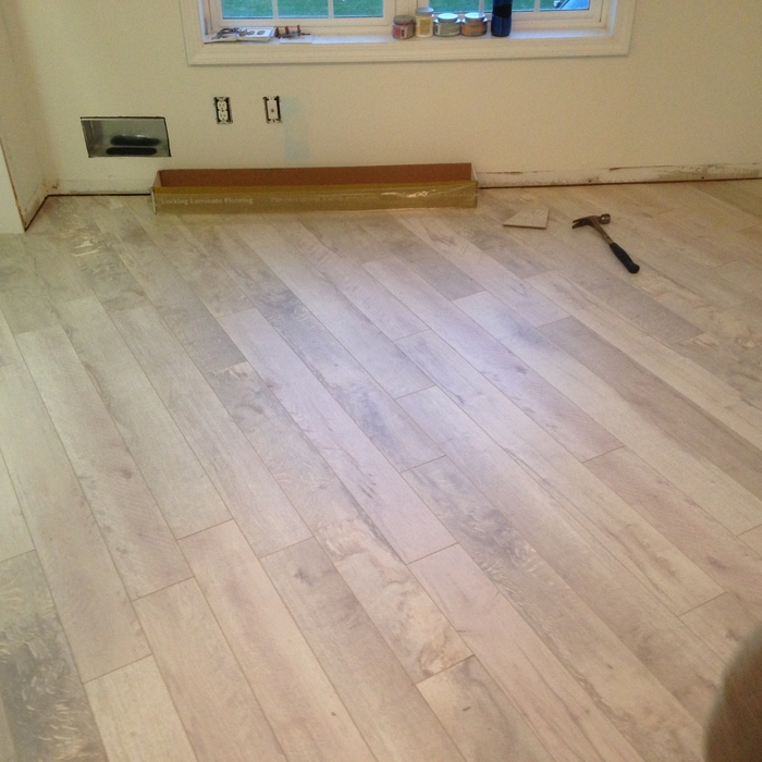 Bedroom floor