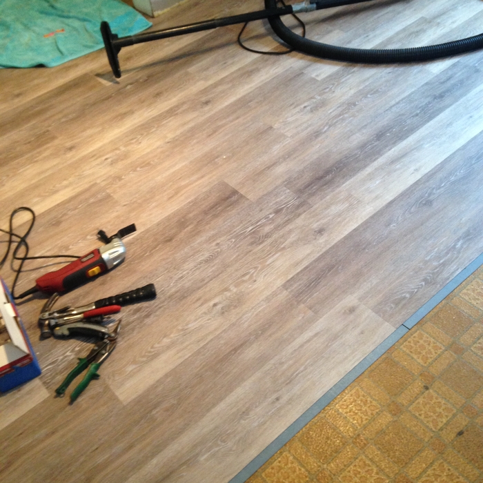 Installed New Allure Flooring