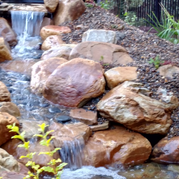 Water Fall and Stream
