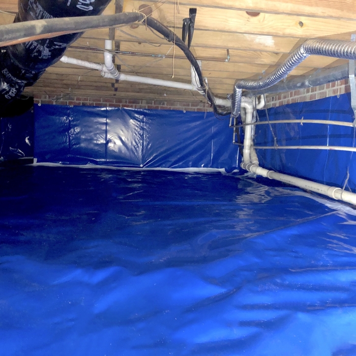 Finished Crawlspace