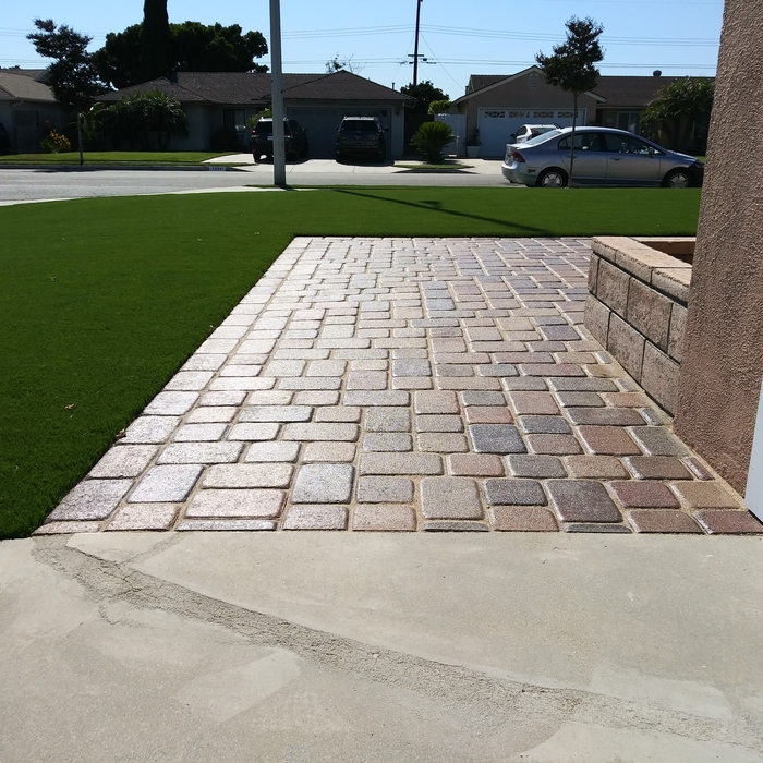 Pavers and Turf