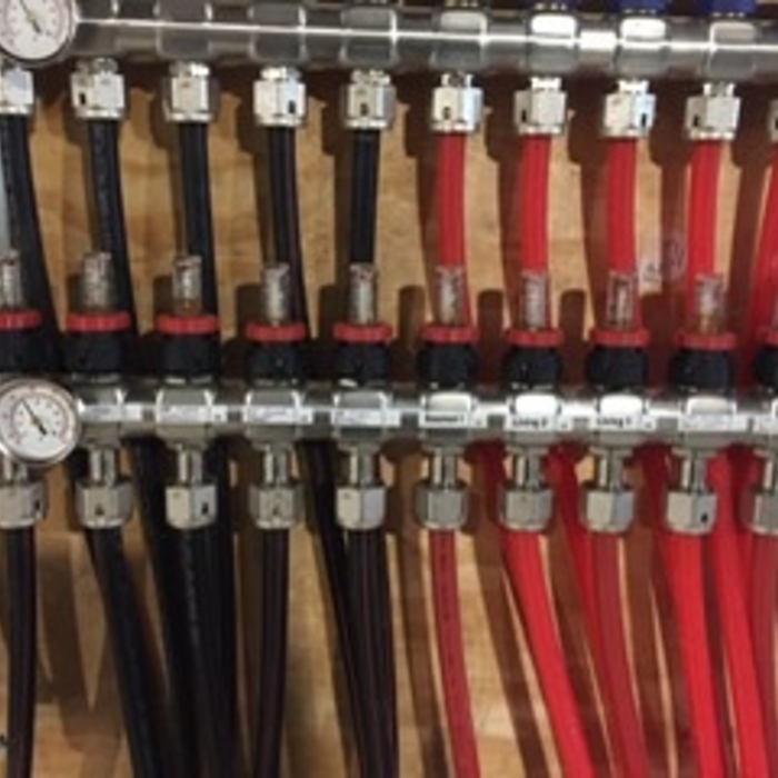 Feed &amp; Return Heating Manifold