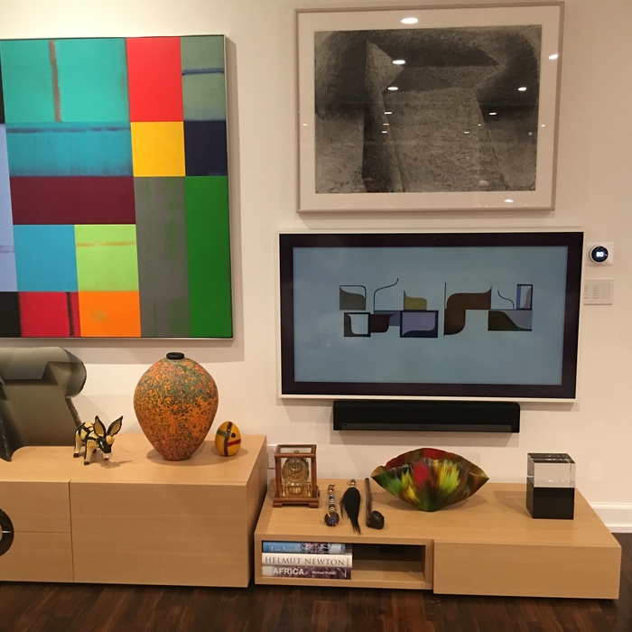 Samsung Wall Art Flat Screen HDTV With Sonos