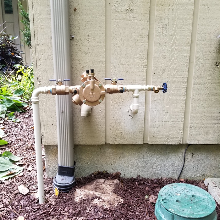 New Back Flow with Valve box