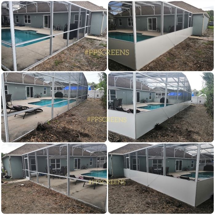 Kickplate installation