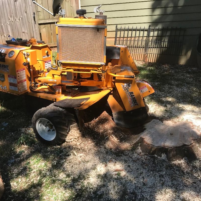 Stump grinding