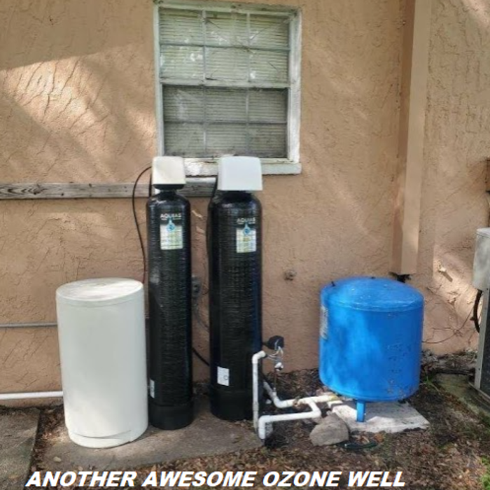Ozone well water systems