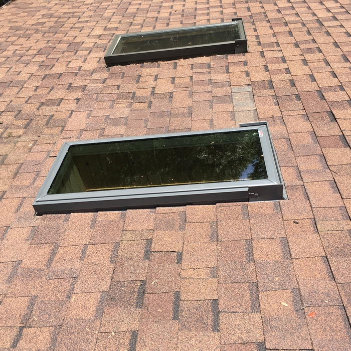 New skylight installed.