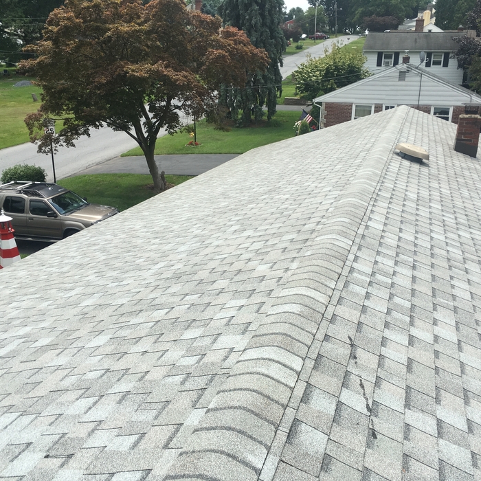 Main roof completed.