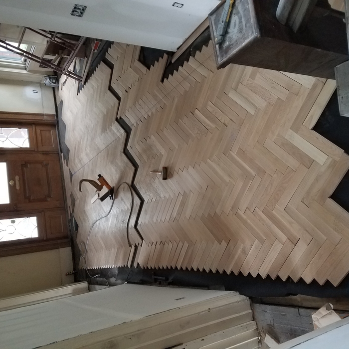 Grand foyer remodel