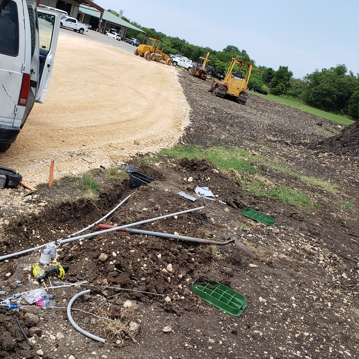 Broken 6 strand Fiber cable