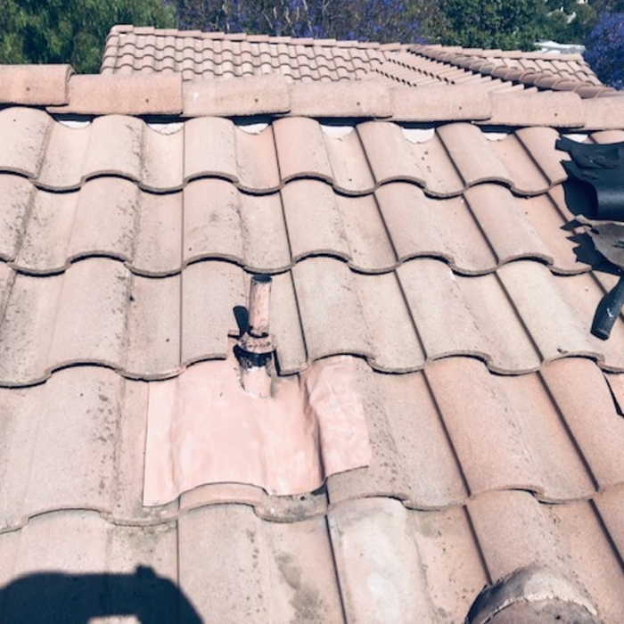 Completed Roof Leak Repair