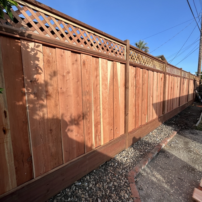 Remove and Install New Fence