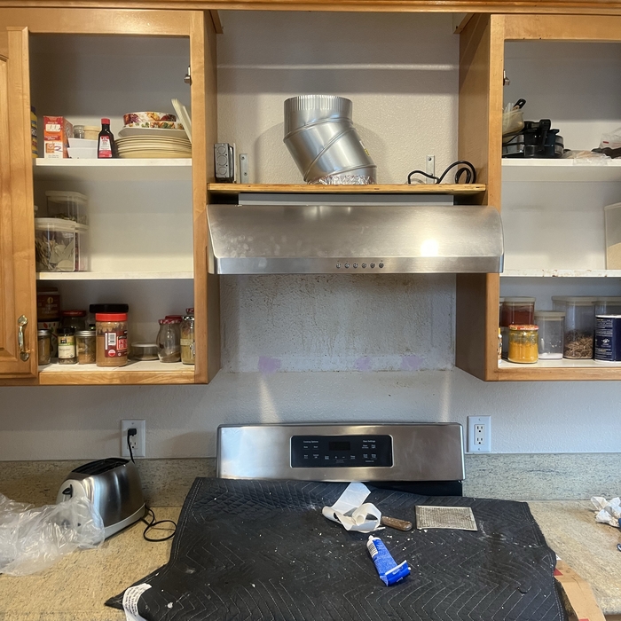 Replacing Microwave Hood