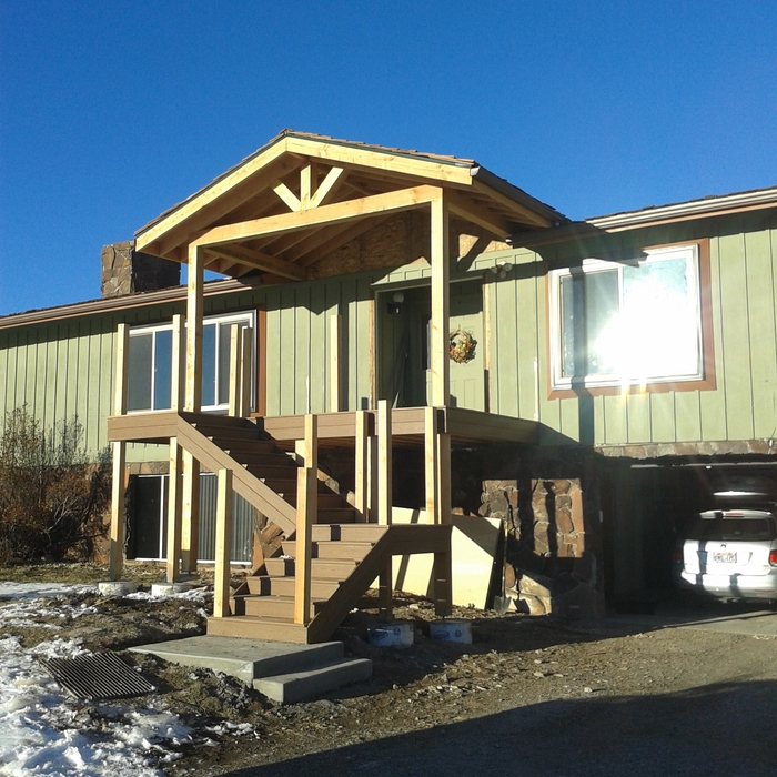 roof trex deck