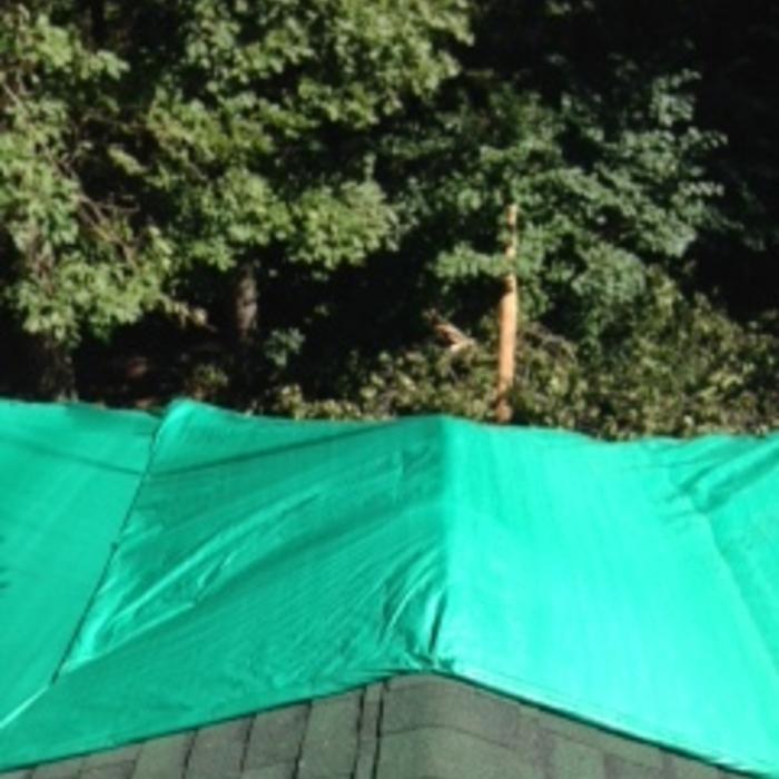 Storm damage repair