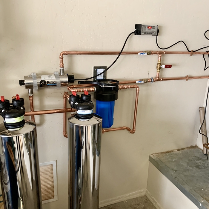 Pelican Water Treatment System Installation