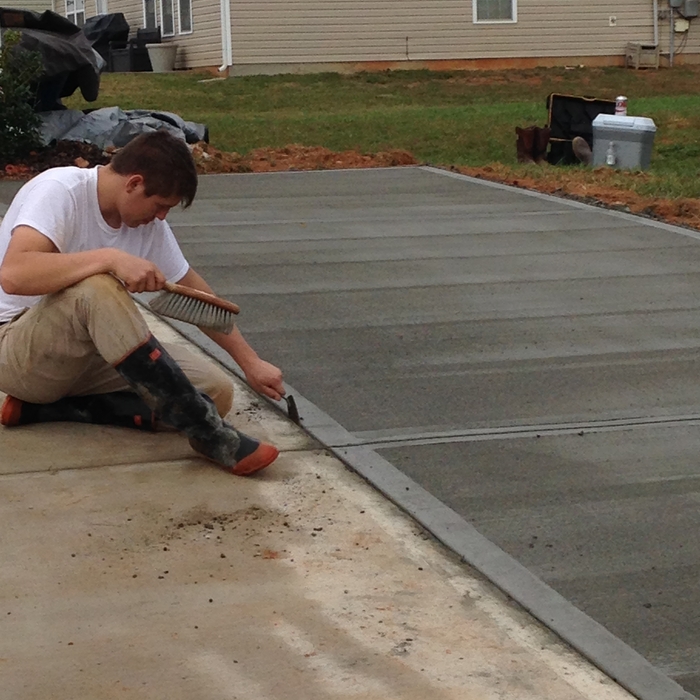 New Concrete Driveway!