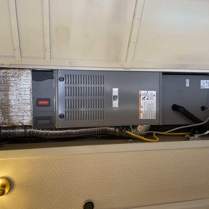 Downflow install