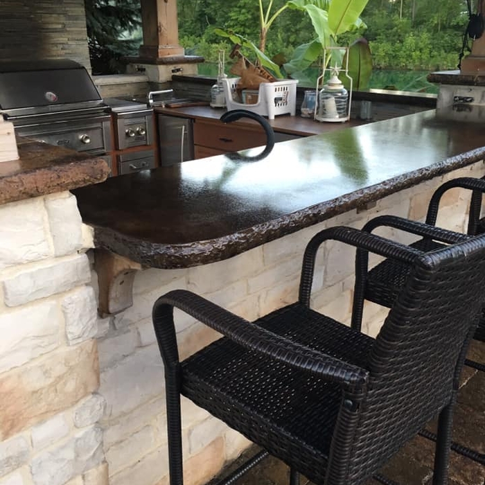 Bar top