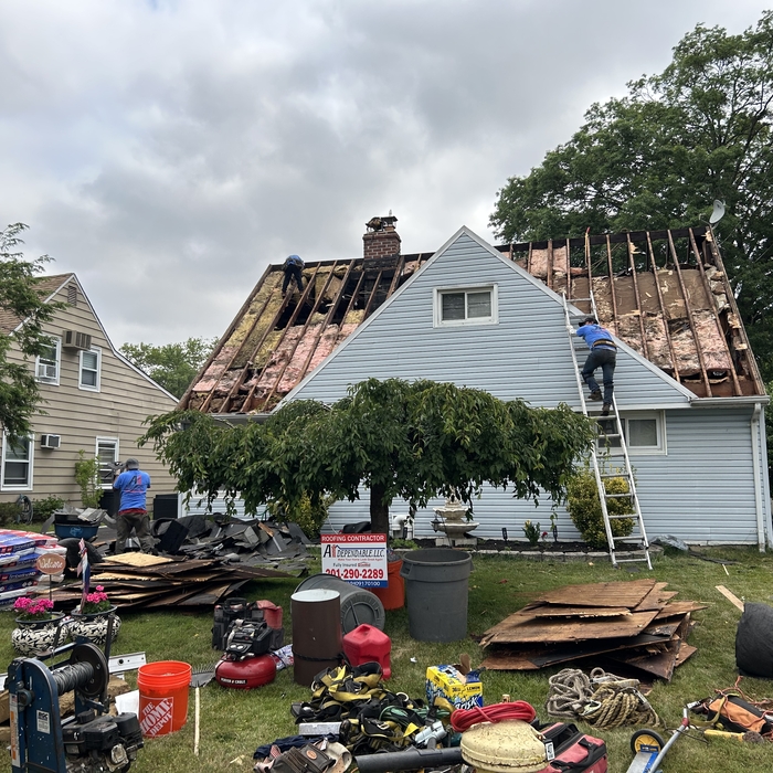Plywood Deck Install