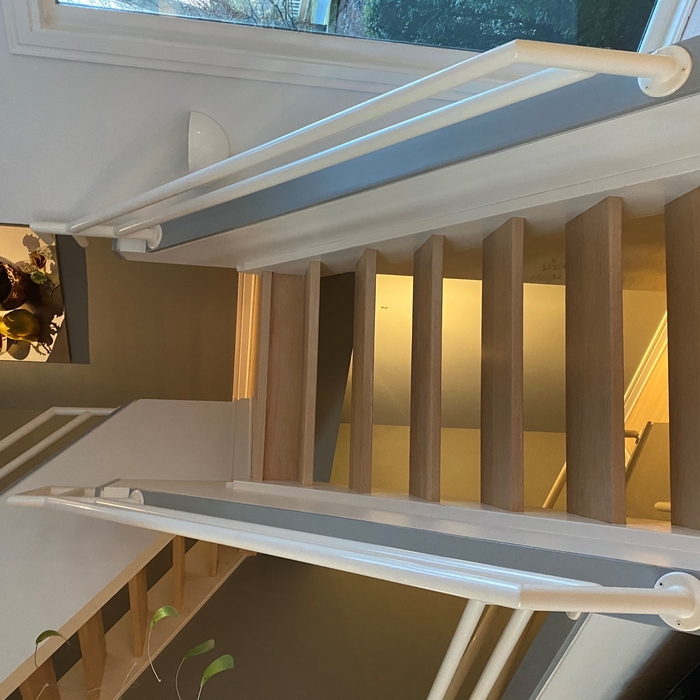 Refinish on Stairs