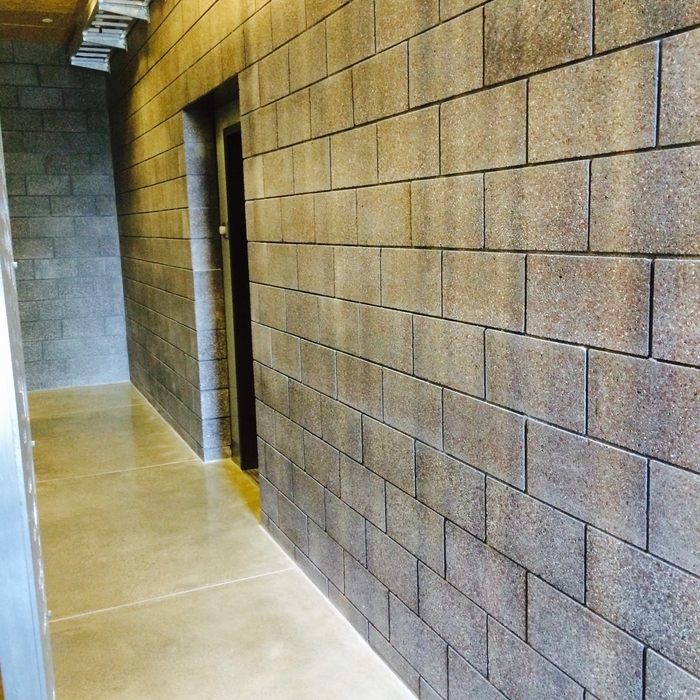 Interior CMU Block Walls
