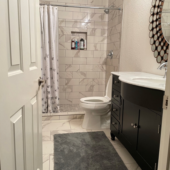 Guest Bath Shower Conversion