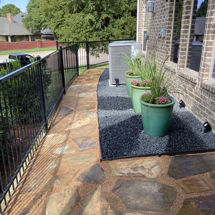 Townhome landscape