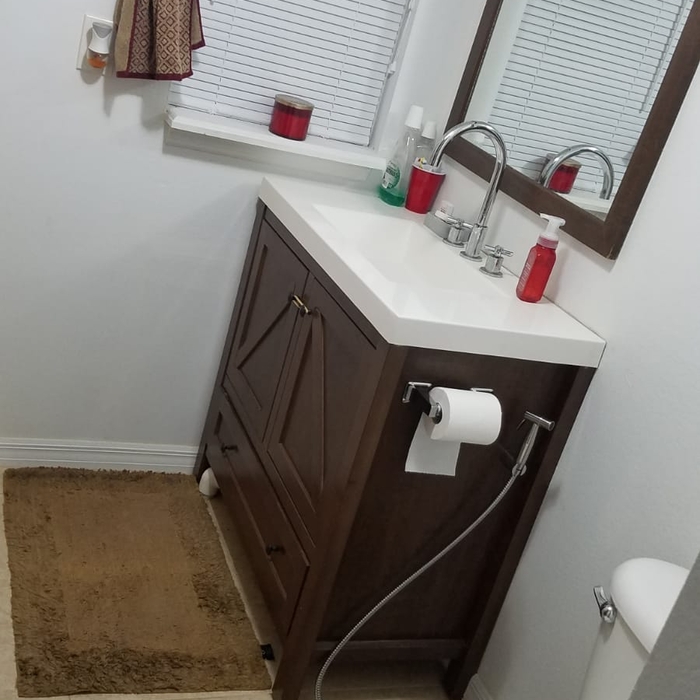 Remodeled bathroom