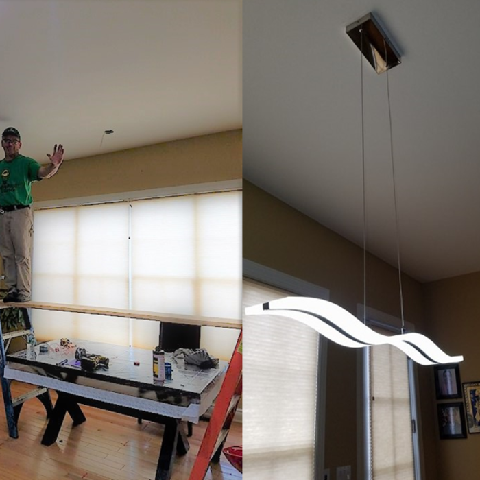 A groovy new light.