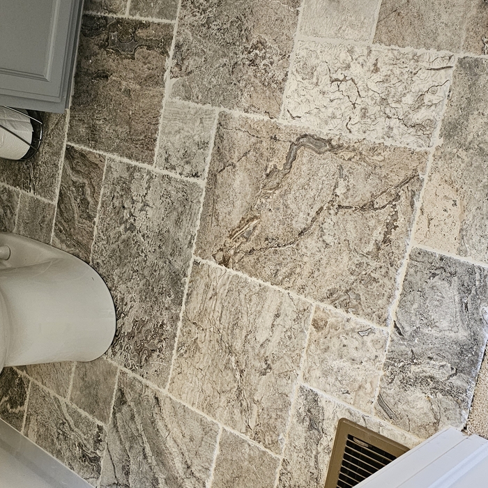 guest bath floor