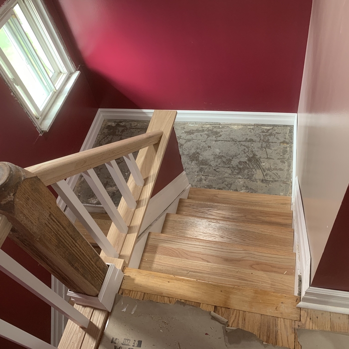 Handrail/balusters/moldings