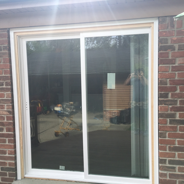 Sliding patio door
