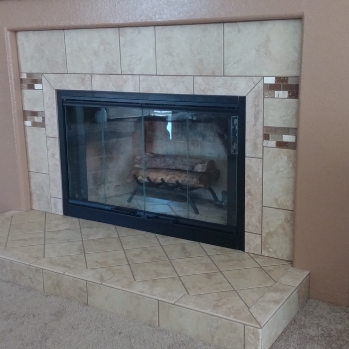 Hearth, Fireplace Carpet &amp; Paint