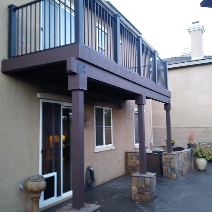 New Railing, Trim &amp; Paint Project