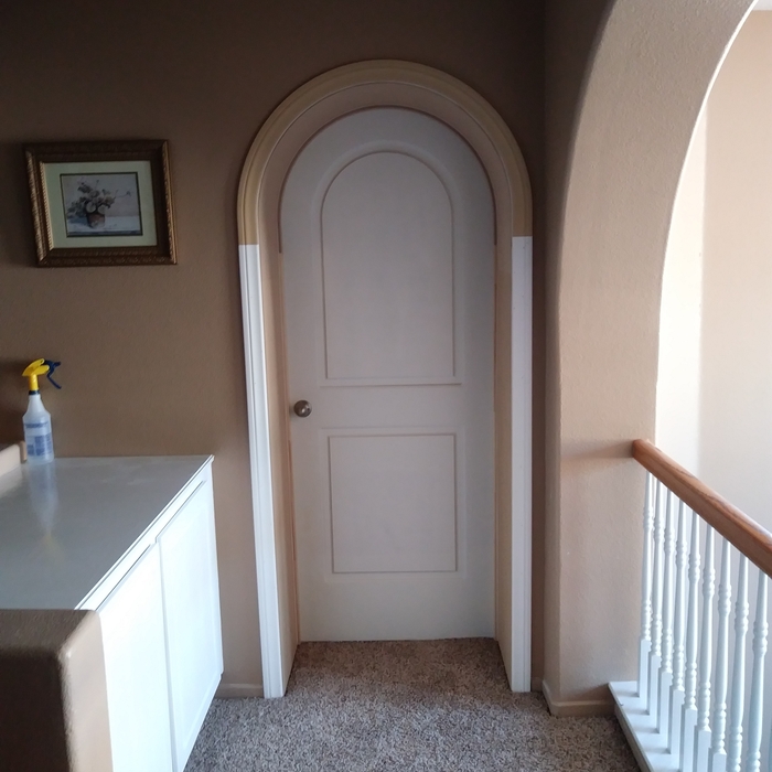 New Custom Arched Door