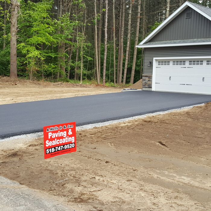 New driveway