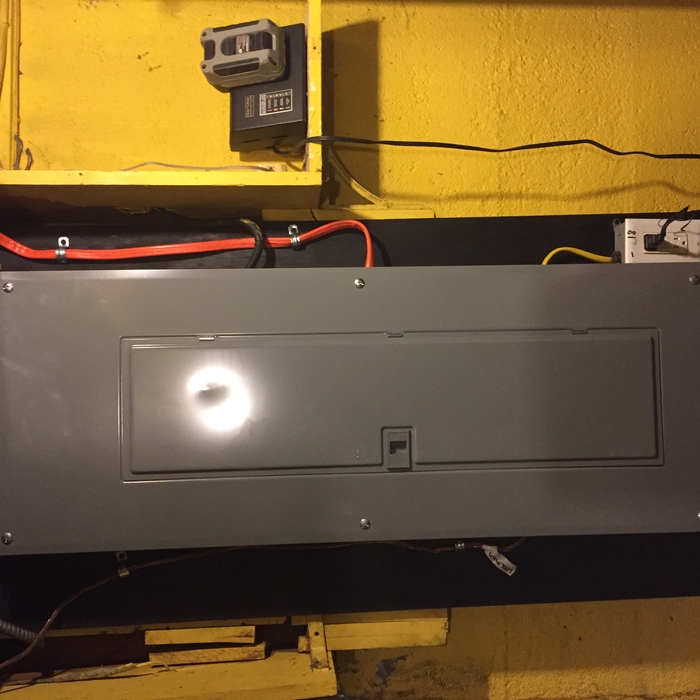New 200 amp sq D panel