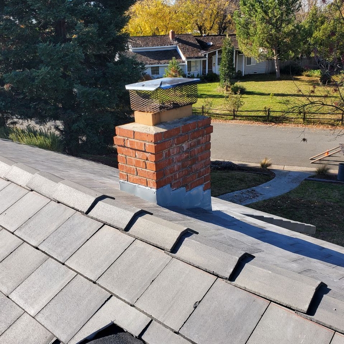 The roofing project has been successfully finished
