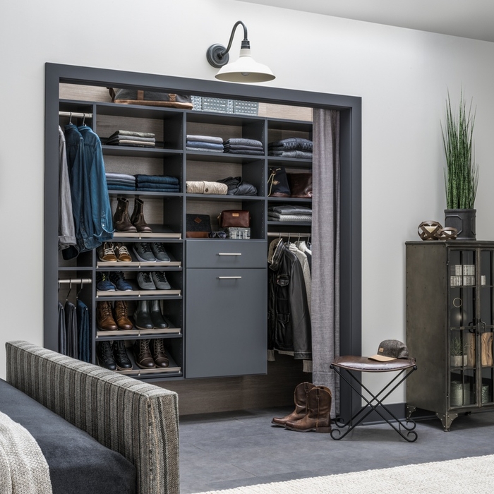 reach-in closet