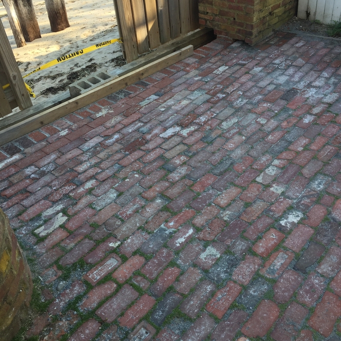 Finished Brick Patio