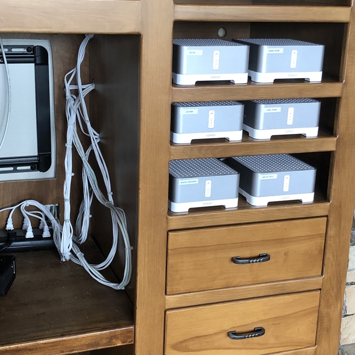 Neatly Finished Wiring