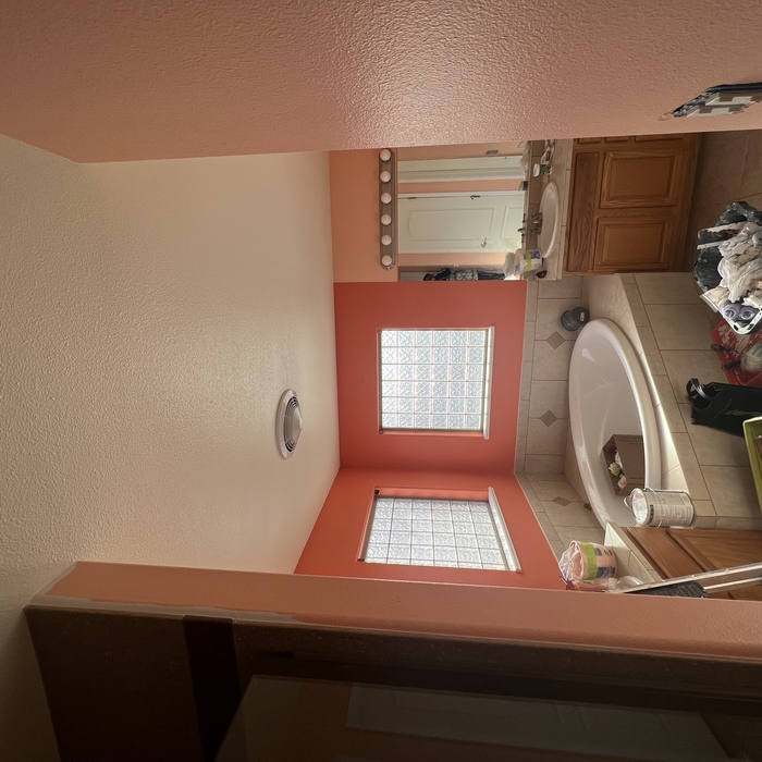Two Tone Bathroom